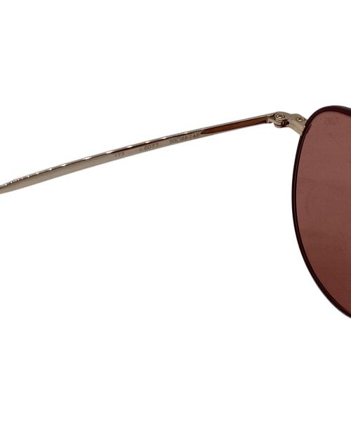 EYEVAN（アイヴァン）EYEVAN (アイヴァン) サングラス ブラウン×ゴールド サイズ:50口22-148の古着・服飾アイテム