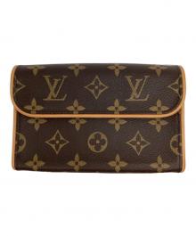 LOUIS VUITTON（ルイ ヴィトン）の古着「ウエストポーチ/ポシェットフロランティーヌ」｜ブラウン