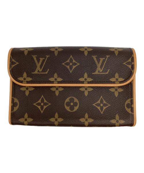 LOUIS VUITTON（ルイ ヴィトン）LOUIS VUITTON (ルイ ヴィトン) ウエストポーチ/ポシェットフロランティーヌ ブラウンの古着・服飾アイテム