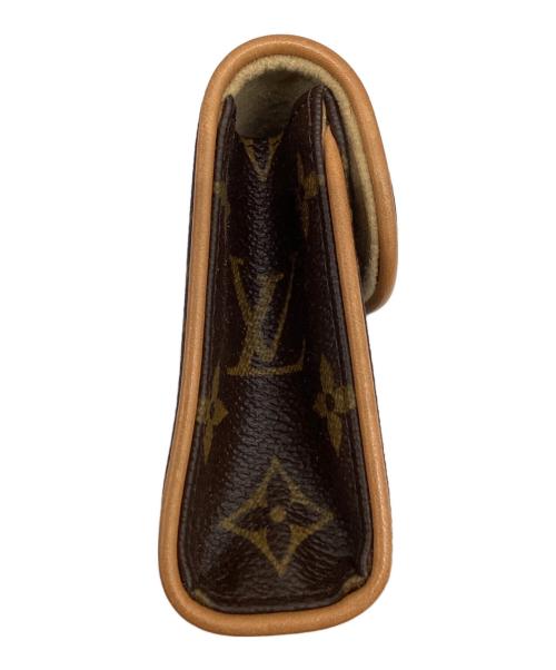 LOUIS VUITTON（ルイ ヴィトン）LOUIS VUITTON (ルイ ヴィトン) ウエストポーチ/ポシェットフロランティーヌ ブラウンの古着・服飾アイテム