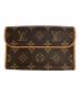 LOUIS VUITTON（ルイ ヴィトン）の古着「ウエストポーチ/ポシェットフロランティーヌ」｜ブラウン