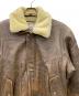 FLIGHT EQUIPMENT (フライト イクイップメント) レザージャケット ブラウン サイズ:L：12000円