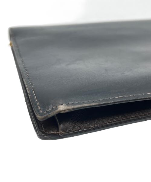 HERMES（エルメス）HERMES (エルメス) ポシェットジェット ブラック×ゴールドの古着・服飾アイテム