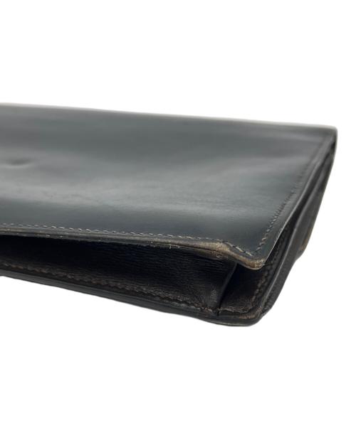 HERMES（エルメス）HERMES (エルメス) ポシェットジェット ブラック×ゴールドの古着・服飾アイテム