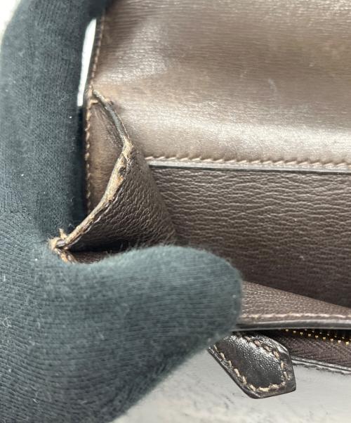 HERMES（エルメス）HERMES (エルメス) ポシェットジェット ブラック×ゴールドの古着・服飾アイテム