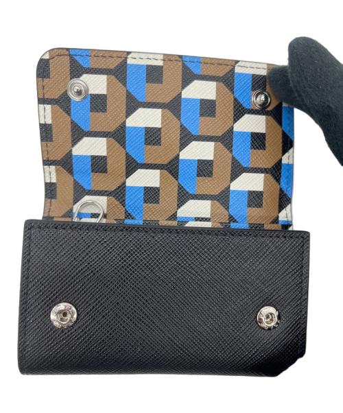 PRADA（プラダ）PRADA (プラダ) ４連キーケース ブラックの古着・服飾アイテム