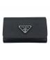 PRADA（プラダ）の古着「４連キーケース」｜ブラック