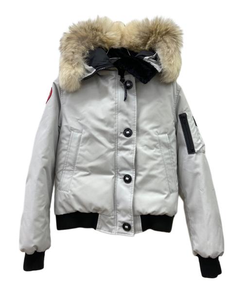 CANADA GOOSE（カナダグース）CANADA GOOSE (カナダグース) ダウンジャケット グレー サイズ:Mの古着・服飾アイテム