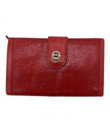 BVLGARI（ブルガリ）の古着「2つ折り財布」｜レッド
