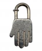 HERMESエルメス）の古着「チャーム　ハンドカデナ2002」｜シルバーカラー