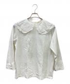 YORIヨリ）の古着「長袖カットソー」｜ホワイト