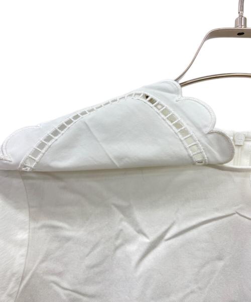 YORI（ヨリ）YORI (ヨリ) 長袖カットソー ホワイト サイズ:FREEの古着・服飾アイテム