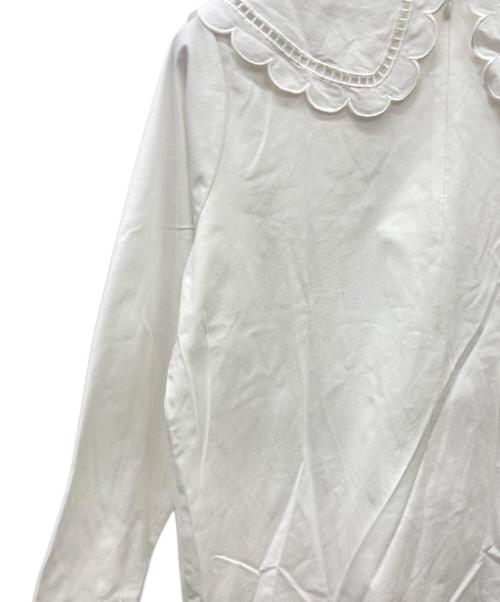 YORI（ヨリ）YORI (ヨリ) 長袖カットソー ホワイト サイズ:FREEの古着・服飾アイテム