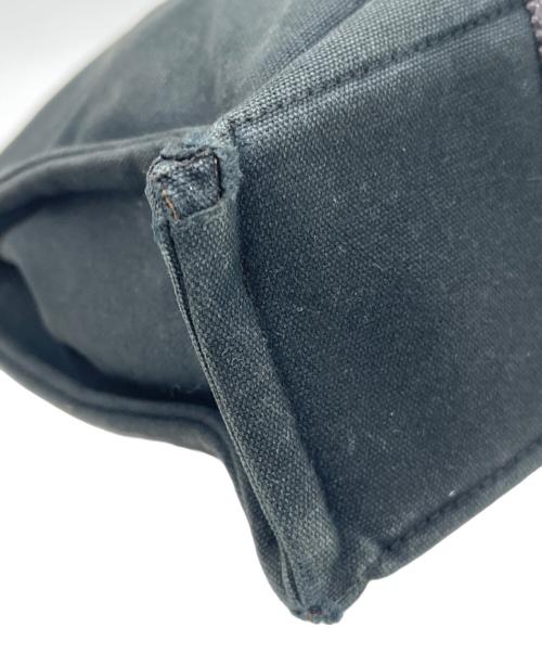 HERMES（エルメス）HERMES (エルメス) ミニトートバッグ ブラック×グレーの古着・服飾アイテム