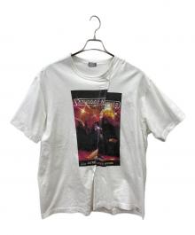 kolor/BEACON（カラービーコン）の古着「ライト天竺カットソー」｜ホワイト×パープル