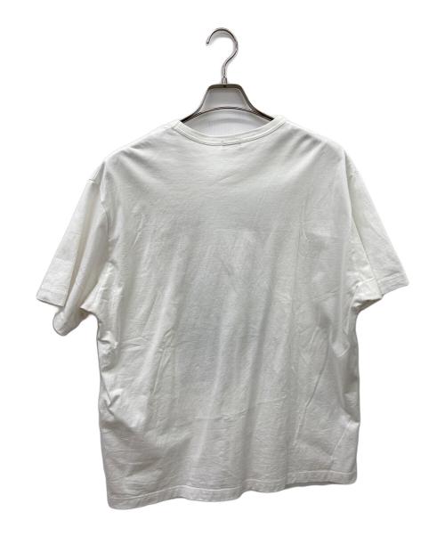 kolor/BEACON（カラービーコン）kolor/BEACON (カラービーコン) ライト天竺カットソー ホワイト×パープル サイズ:34の古着・服飾アイテム