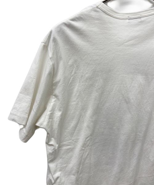 kolor/BEACON（カラービーコン）kolor/BEACON (カラービーコン) ライト天竺カットソー ホワイト×パープル サイズ:34の古着・服飾アイテム