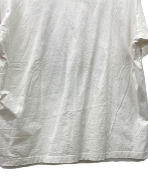 kolor/BEACON（カラービーコン）kolor/BEACON (カラービーコン) ライト天竺カットソー ホワイト×パープル サイズ:34の古着・服飾アイテム