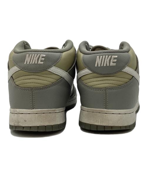 NIKE（ナイキ）NIKE (ナイキ) NIKE　DUNK MID　ハイカットスニーカー グリーン×グレー サイズ:28ｃｍの古着・服飾アイテム