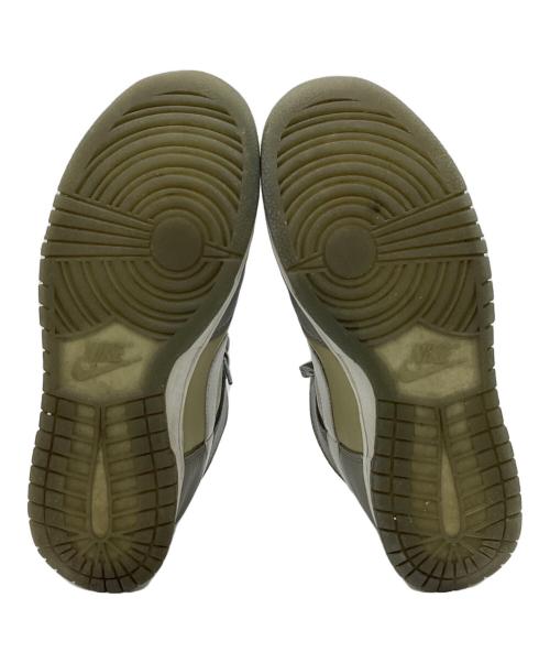 NIKE（ナイキ）NIKE (ナイキ) NIKE　DUNK MID　ハイカットスニーカー グリーン×グレー サイズ:28ｃｍの古着・服飾アイテム