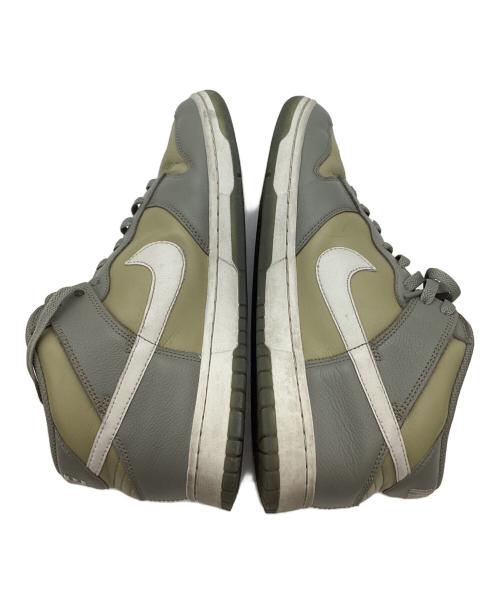 NIKE（ナイキ）NIKE (ナイキ) NIKE　DUNK MID　ハイカットスニーカー グリーン×グレー サイズ:28ｃｍの古着・服飾アイテム
