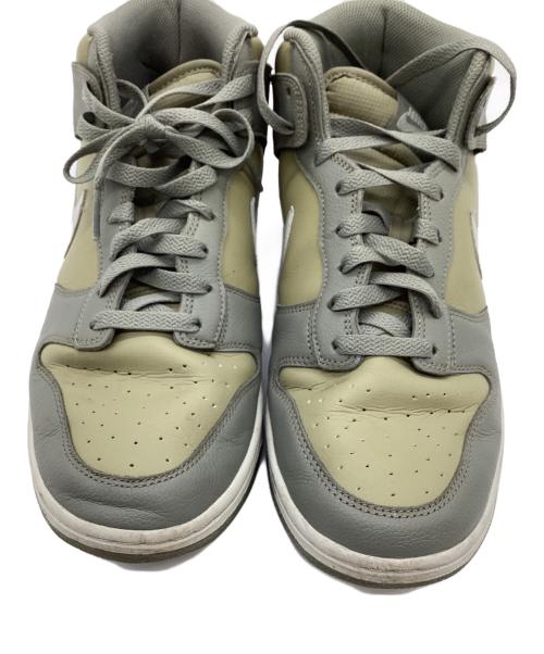 NIKE（ナイキ）NIKE (ナイキ) NIKE　DUNK MID　ハイカットスニーカー グリーン×グレー サイズ:28ｃｍの古着・服飾アイテム