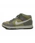 NIKE (ナイキ) NIKE　DUNK MID　ハイカットスニーカー グリーン×グレー サイズ:28ｃｍ：5000円
