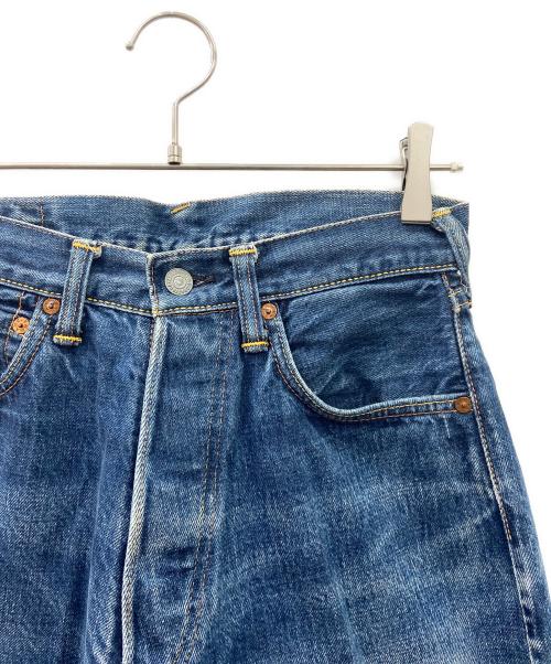 EVISU（エヴィス）EVISU (エヴィス) ボタンフライデニムパンツ インディゴ サイズ:W29×L35の古着・服飾アイテム