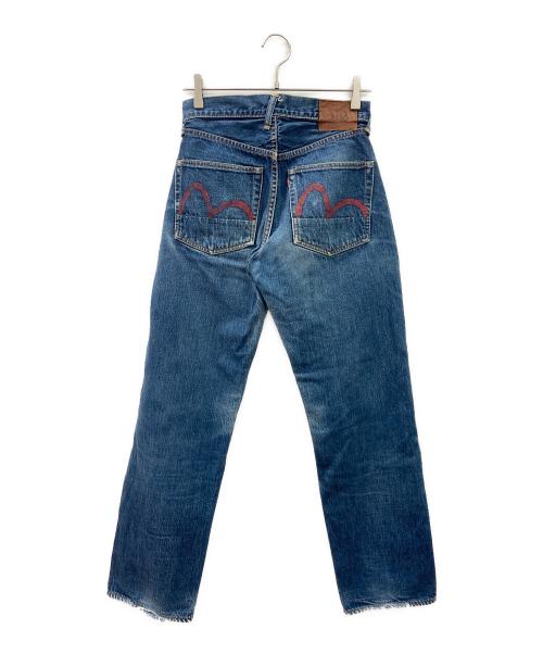 EVISU（エヴィス）EVISU (エヴィス) ボタンフライデニムパンツ インディゴ サイズ:W29×L35の古着・服飾アイテム