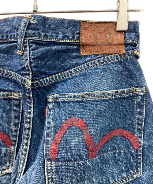 EVISU（エヴィス）EVISU (エヴィス) ボタンフライデニムパンツ インディゴ サイズ:W29×L35の古着・服飾アイテム