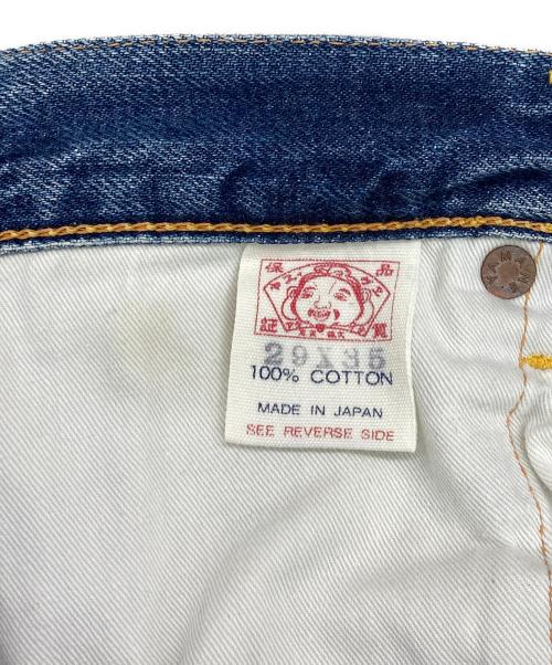 EVISU（エヴィス）EVISU (エヴィス) ボタンフライデニムパンツ インディゴ サイズ:W29×L35の古着・服飾アイテム