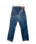 中古・古着 EVISU (エヴィス) ボタンフライデニムパンツ インディゴ サイズ:W29×L35：9000円