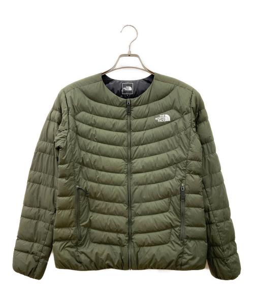 THE NORTH FACE（ザ ノース フェイス）THE NORTH FACE (ザ ノース フェイス) Thunder Roundneck Jacket グリーン サイズ:Lの古着・服飾アイテム