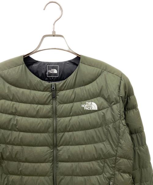 THE NORTH FACE（ザ ノース フェイス）THE NORTH FACE (ザ ノース フェイス) Thunder Roundneck Jacket グリーン サイズ:Lの古着・服飾アイテム