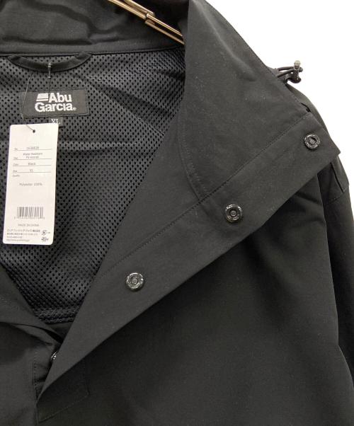 Abu Garcia（アブガルシア）Abu Garcia (アブガルシア) ウォーターレジスタント フィッシングアノラック ブラック サイズ:XL 未使用品の古着・服飾アイテム