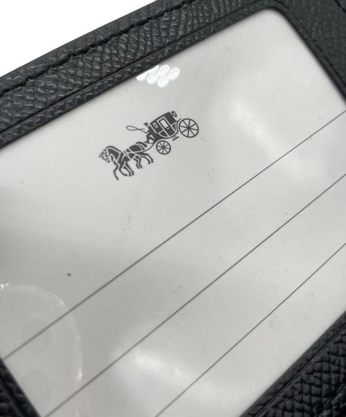 COACH（コーチ）COACH (コーチ) スモール トライフォールド ウォレット ブラックの古着・服飾アイテム
