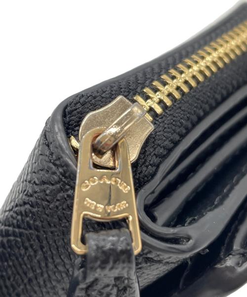 COACH（コーチ）COACH (コーチ) スモール トライフォールド ウォレット ブラックの古着・服飾アイテム