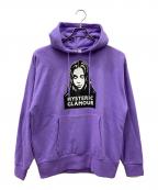 X-GIRL×Hysteric Glamourエックスガール×ヒステリックグラマー）の古着「プルオーバーパーカー」｜パープル
