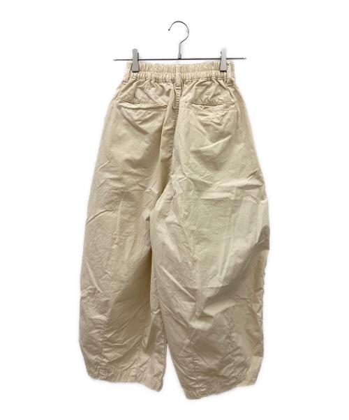 HARVESTY（ハーベスティー）HARVESTY (ハーベスティー) クロップドサーカスパンツ ベージュ サイズ:1の古着・服飾アイテム