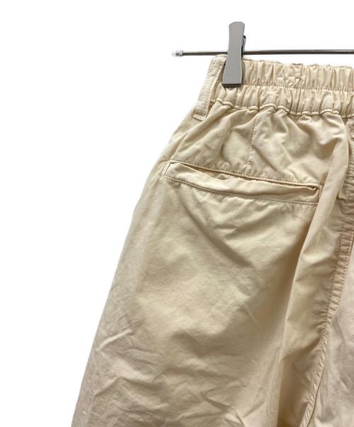 HARVESTY（ハーベスティー）HARVESTY (ハーベスティー) クロップドサーカスパンツ ベージュ サイズ:1の古着・服飾アイテム