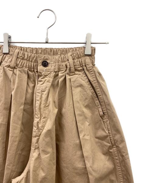 HARVESTY（ハーベスティー）HARVESTY (ハーベスティー) サーカスクロップドパンツ ブラウン サイズ:1の古着・服飾アイテム