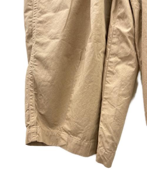 HARVESTY（ハーベスティー）HARVESTY (ハーベスティー) サーカスクロップドパンツ ブラウン サイズ:1の古着・服飾アイテム