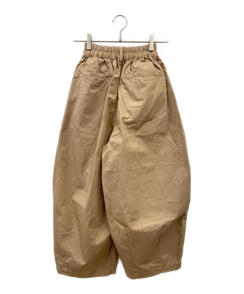 HARVESTY（ハーベスティー）HARVESTY (ハーベスティー) サーカスクロップドパンツ ブラウン サイズ:1の古着・服飾アイテム
