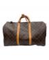 LOUIS VUITTON（ルイ ヴィトン）の古着「トラベルバッグ/キーポル50」｜ブラウン