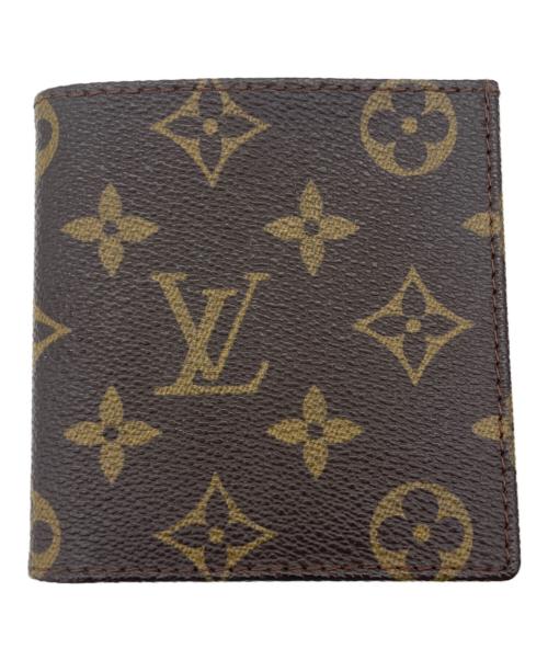 LOUIS VUITTON（ルイ ヴィトン）LOUIS VUITTON (ルイ ヴィトン) 2つ折り財布 ブラウンの古着・服飾アイテム
