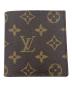 LOUIS VUITTON（ルイ ヴィトン）の古着「2つ折り財布」｜ブラウン