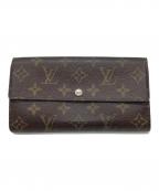 LOUIS VUITTONルイ ヴィトン）の古着「長財布」｜ブラウン