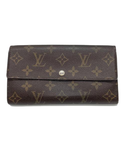 LOUIS VUITTON（ルイ ヴィトン）LOUIS VUITTON (ルイ ヴィトン) 長財布 ブラウンの古着・服飾アイテム