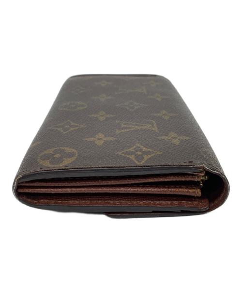 LOUIS VUITTON（ルイ ヴィトン）LOUIS VUITTON (ルイ ヴィトン) 長財布 ブラウンの古着・服飾アイテム