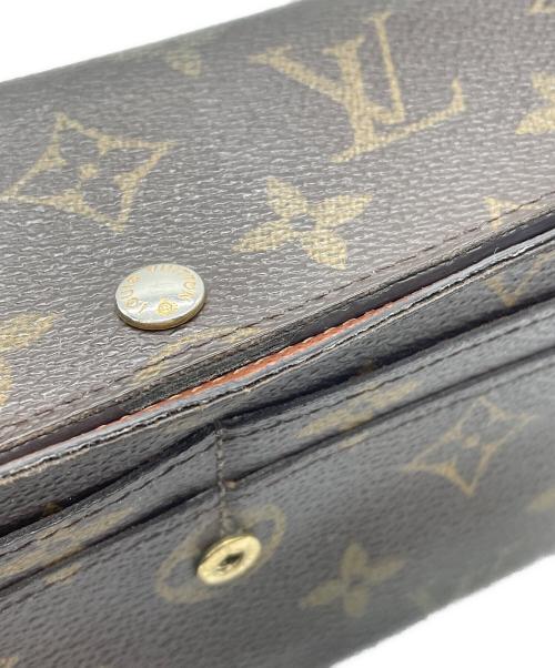 LOUIS VUITTON（ルイ ヴィトン）LOUIS VUITTON (ルイ ヴィトン) 長財布 ブラウンの古着・服飾アイテム